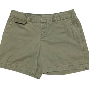 Merona Green Chino Shorts Size 6